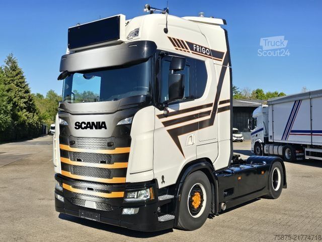 Standard dragbil SCANIA S 540 *FULL AIR *Vollspoiler  *LED * Ledersitze