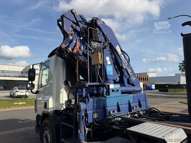 Sistema a braccio con gancio DAF CF 75.310 6X2 HOOKIFT + CRANE COPMA C1930/4 + J...