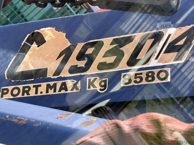 Sistema a braccio con gancio DAF CF 75.310 6X2 HOOKIFT + CRANE COPMA C1930/4 + J...