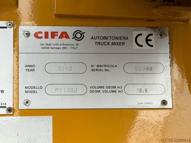 Avtomešalnik betona Mercedes-Benz Actros 4141