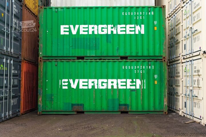 Conteneur maritime 20 Fuß Seecontainer 6 Meter Container Lagercontainer 20 feet shipping Storage