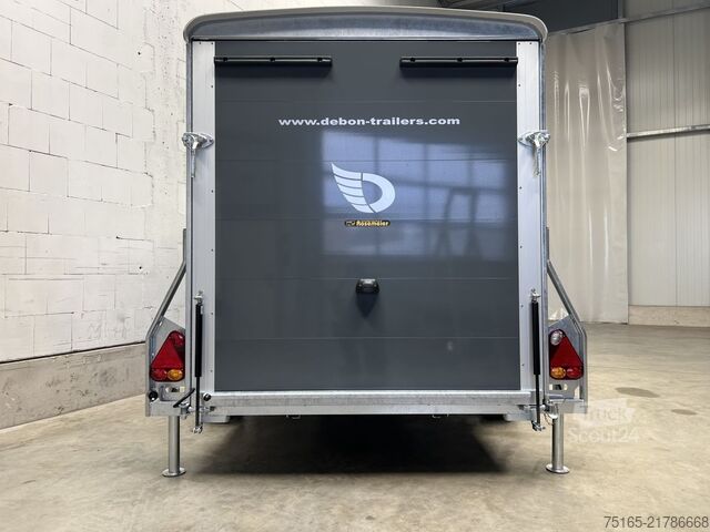Prikolica sa sandukom Cheval Liberte Debon Cargo 1300.02+Tür Kofferanhänger