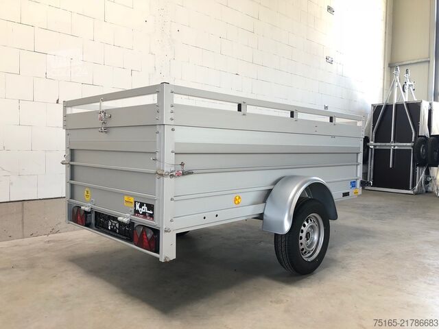 Trailer med låg KOCH U4 BWEH Deckel Deckelanhänger