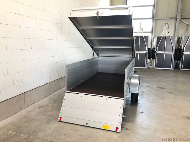 Trailer med låg KOCH U4 BWEH Deckel Deckelanhänger