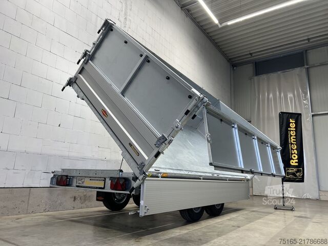 Самоскид Böckmann DK-AL 3718/35 P Blechaufsatz Dreiseitenkipper