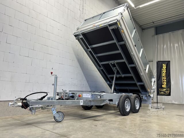 Самоскид Böckmann DK-AL 3718/35 P Blechaufsatz Dreiseitenkipper