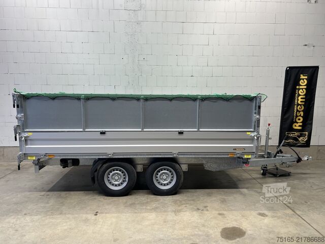 Самоскид Böckmann DK-AL 3718/35 P Blechaufsatz Dreiseitenkipper