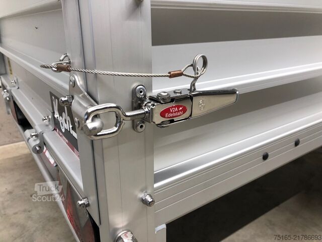 Kasseanhænger KOCH U4 Aluboden Kastenanhänger ungebremst