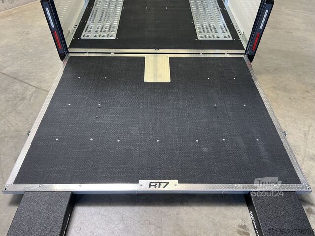 Furgão transportador de automóveis Brian James Race Transporter7-5523-35-3-10 Autotransporter g