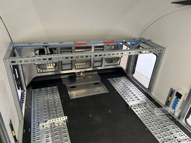 Furgão transportador de automóveis Brian James Race Transporter7-5523-35-3-10 Autotransporter g