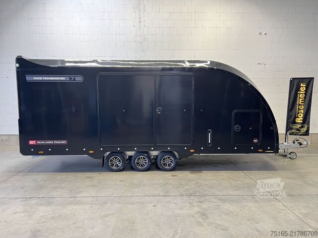 Furgão transportador de automóveis Brian James Race Transporter7-5523-35-3-10 Autotransporter g