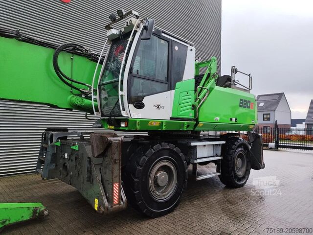 آلة معالجة المواد Sennebogen 830 E HD Magnetfunction