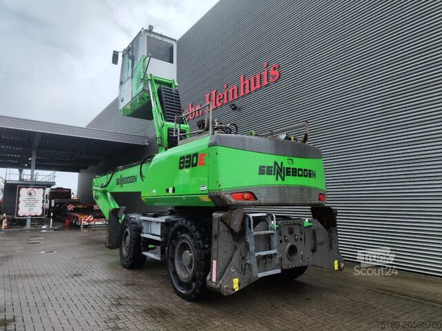 Materialumschlagmaschine Sennebogen 830 E HD Magnetfunction