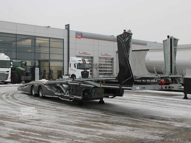 Ημιρυμουλκούμενο μεταφοράς αυτοκινήτων STU SEMI-TRAILER, 2x WINCH, OWN PUMP, NEW UNUSED