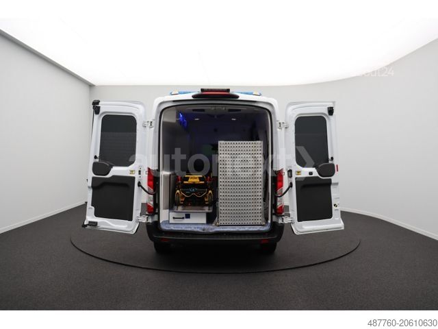 Samochód strażacki FORD Transit 350 L3H2 Aut.*KTW/RTW* Liege+Trage+Kamer