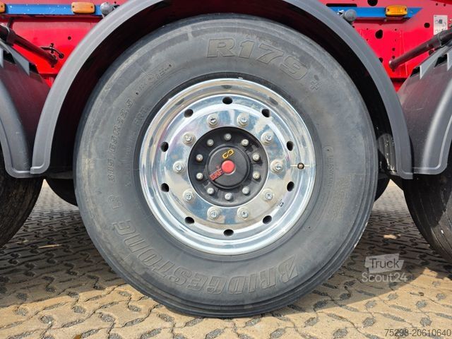 Kippers oplegger MEILLER KISA3 / Alu-Felgen / Liftachse