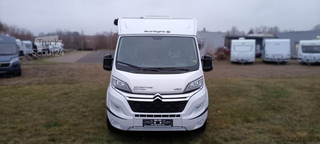 Autorulotă semi-integrată SUNLIGHT Adventure V 60 SAT/TV, Navi, RFK, Markise, FT