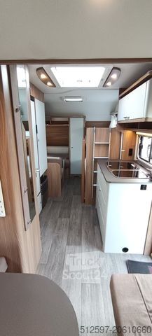 Lakókocsi BÜRSTNER Premio Plus 510 TK Mover, Klima, Vorzelt