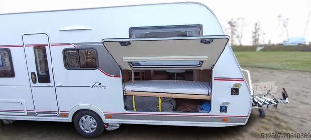 Caravan BÜRSTNER Premio Plus 510 TK Mover, Klima, Vorzelt