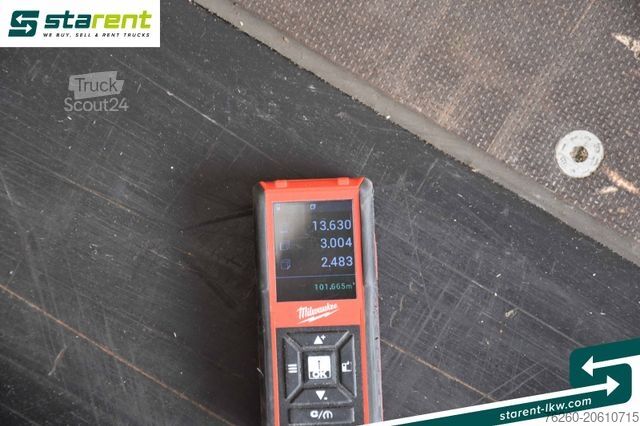 Auflieger mit Pritsche & Plane KRONE Megatrailer Hubdach Liftachse Safe Curtain