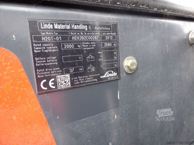 Ανυψωτικό περονοφόρο με εμπρόσθιο φορτηγό Linde H20T-01