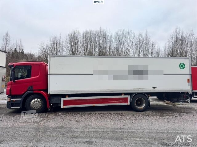 Koffer Scania P280 4x2 Box Truck w/ Long Box. Comes with new EU!