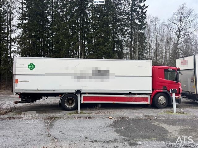Koffer Scania P280 4x2 Box Truck w/ Long Box. Comes with new EU!