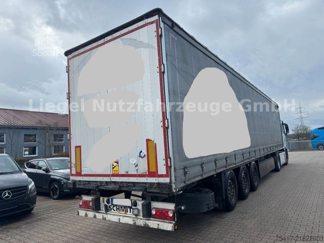 Открытый полуприцеп с тентом SCHMITZ CARGOBULL SCB S3T*standard*Lift*TÜV*Palettenkasten*