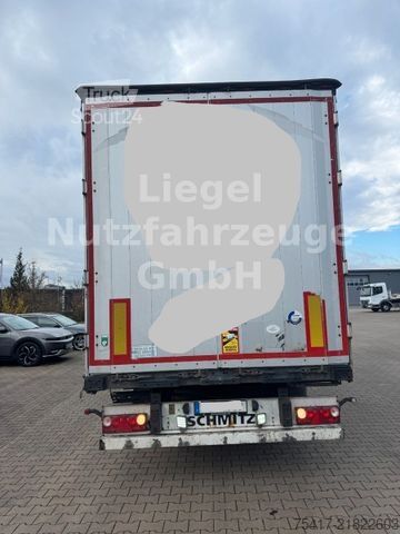Открытый полуприцеп с тентом SCHMITZ CARGOBULL SCB S3T*standard*Lift*TÜV*Palettenkasten*