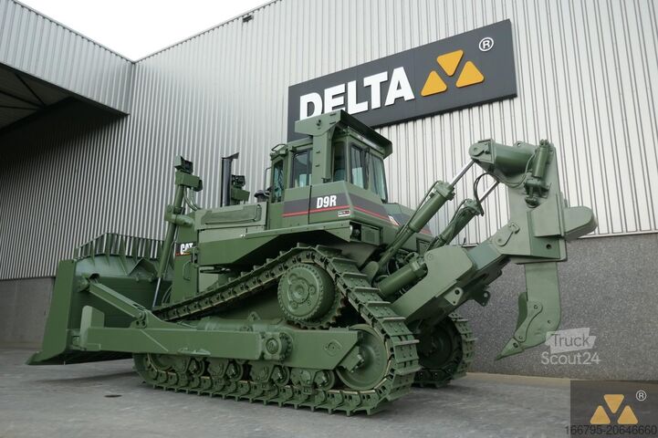 Trator de esteira Caterpillar D9R Ex-army