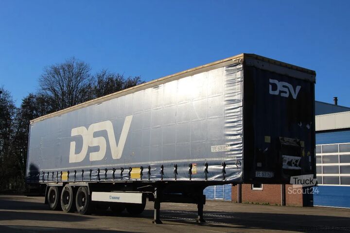 Schiebeplanen Krone SD Sliding Curtains/Roof - Drum Brakes - APK 11...