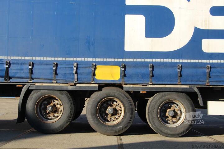 Schiebeplanen Krone SD Sliding Curtains/Roof - Drum Brakes - APK 11...