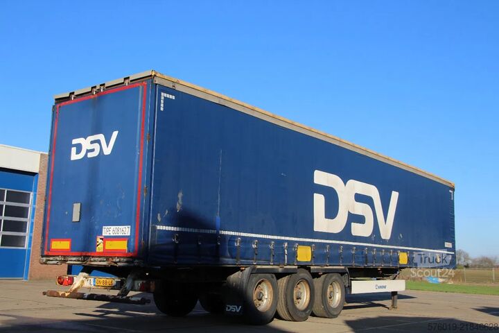 Schiebeplanen Krone SD Sliding Curtains/Roof - Drum Brakes - APK 11...