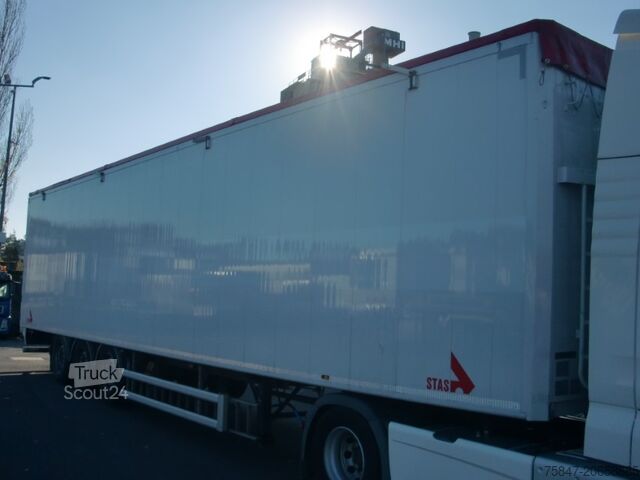 Auflieger mit Walkingfloor Stas S 300 ZX Cargofloor 10 mm 2x Liftachse