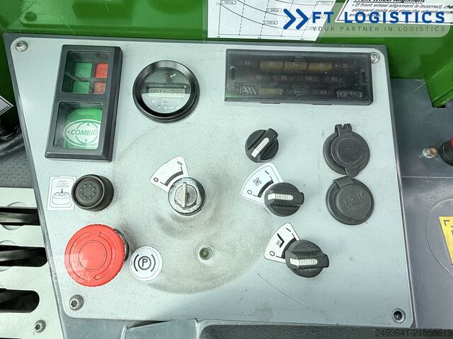 Fireveis truck Combilift C5000ET DUPLEX 4400 FREE-LIFT HEATING