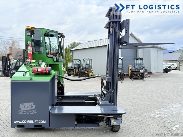 čtyřcestný vysokozdvižný vozík Combilift C5000ET DUPLEX 4400 FREE-LIFT HEATING
