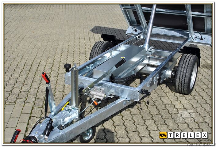 Remolque volquete trilateral Eduard KH 2615 1500 kg 1achs Elektrohydraulik