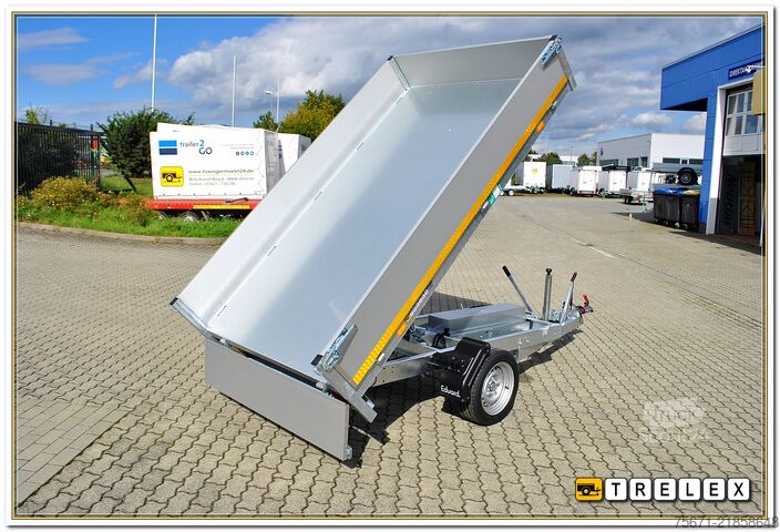 Remolque volquete trilateral Eduard KH 2615 1500 kg 1achs Elektrohydraulik