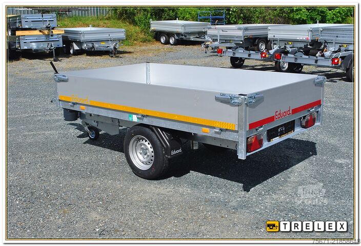 Remolque volquete trilateral Eduard KH 2615 1500 kg 1achs Elektrohydraulik