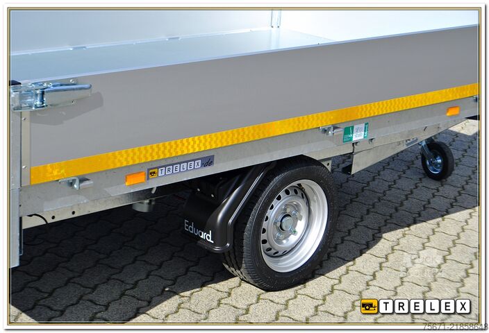 Remolque volquete trilateral Eduard KH 2615 1500 kg 1achs Elektrohydraulik
