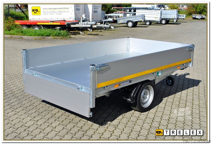 Remolque volquete trilateral Eduard KH 2615 1500 kg 1achs Elektrohydraulik