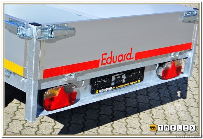Remolque volquete trilateral Eduard KH 2615 1500 kg 1achs Elektrohydraulik