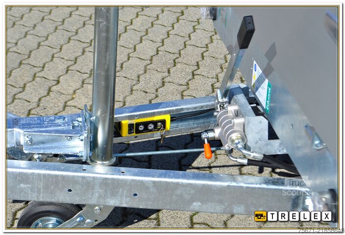 Remolque volquete trilateral Eduard KH 2615 1500 kg 1achs Elektrohydraulik