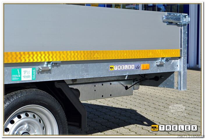 Remolque volquete trilateral Eduard KH 2615 1500 kg 1achs Elektrohydraulik