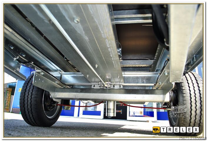 Remolque volquete trilateral Eduard KH 2615 1500 kg 1achs Elektrohydraulik