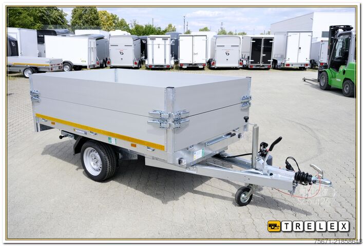 Remolque volquete trilateral Eduard KH 2615 1500 kg 1achs Elektrohydraulik