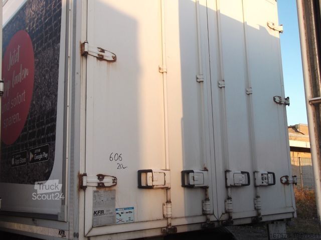 Remorque à caisse KFB Jessen Durchlader Isolierkoffer