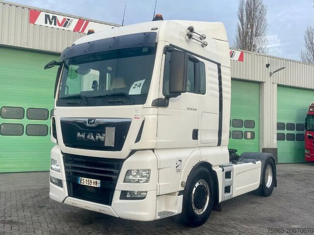 Standartinis-SZM MAN TGX 18.500 RETARDER, HYDRAULIC, PTO, 2X FUEL TA...