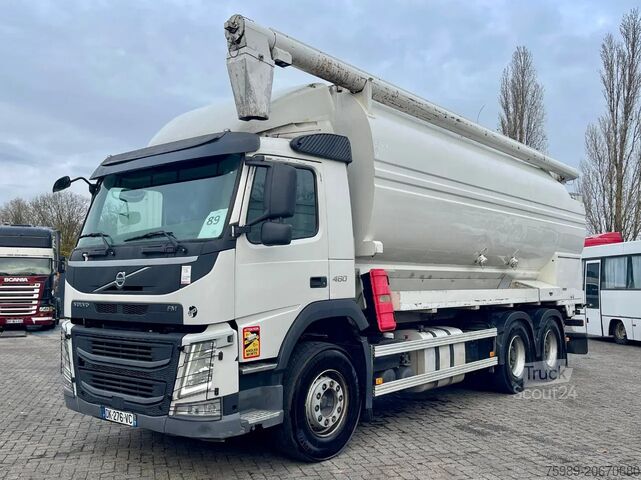 Silosas Volvo FM 460 TSCI, AUGER + AIR, 6x4, Retarder, 5 COMP