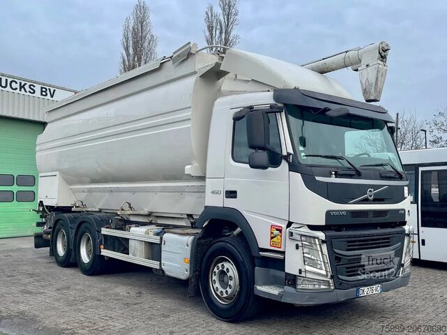 Silosas Volvo FM 460 TSCI, AUGER + AIR, 6x4, Retarder, 5 COMP